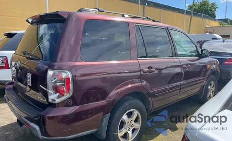 2007 Honda Pilot Exl из США, поврежденный, VIN 2HKYF18697H532313